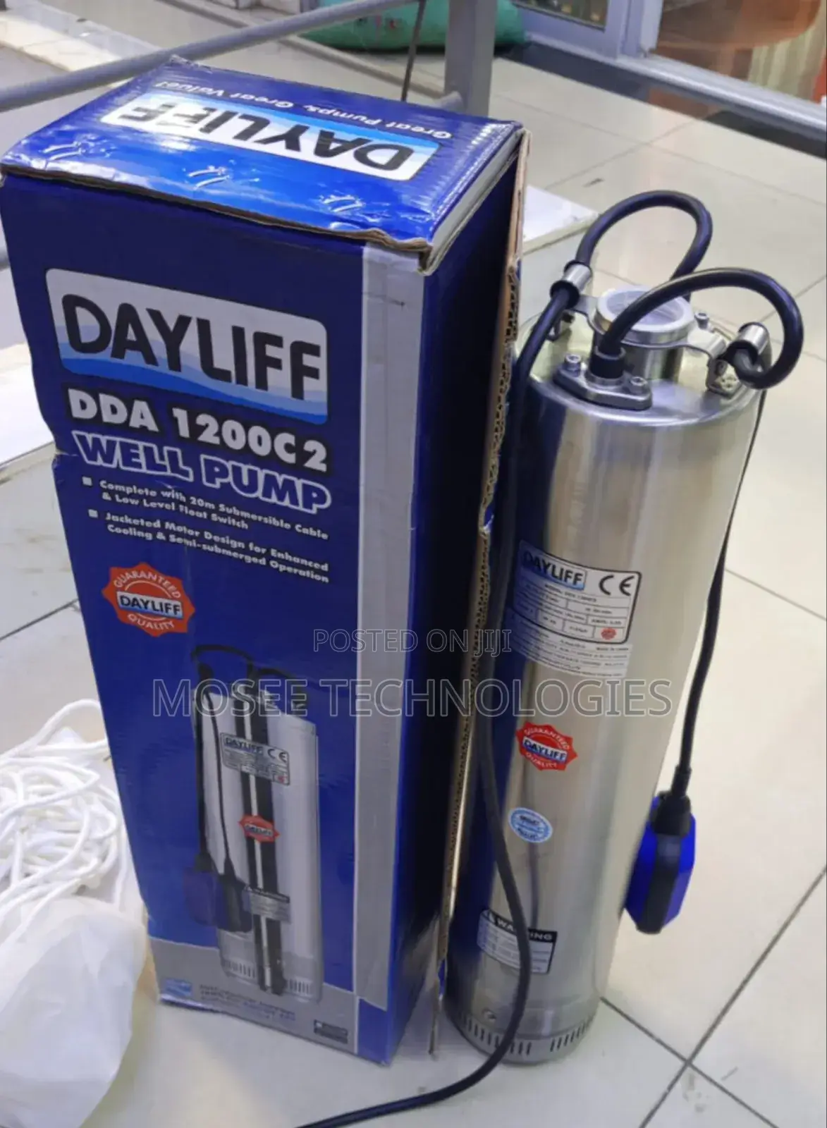 Dayliff 1200C2 Deep Well Submersible Pump