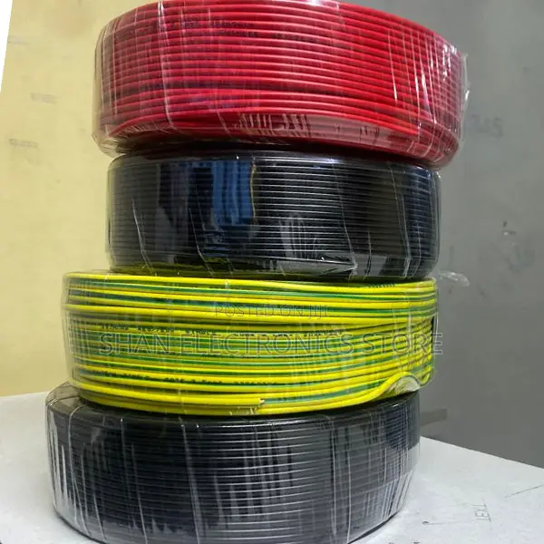 4.0mm PVC Single Cable Wire 90M(Yellow Green Red)