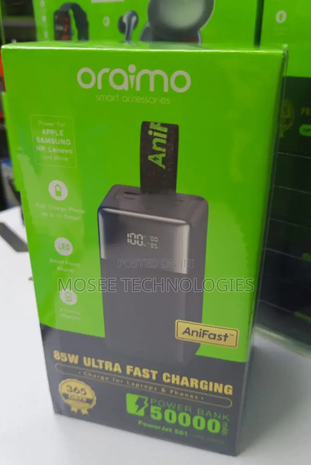 Oraimo PowerBox 500 50000mAh Multi-Device Power Bank