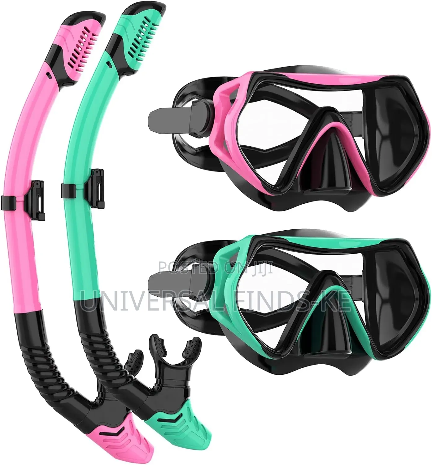 Diving Goggles With Snorkel Set – Swimming Mask