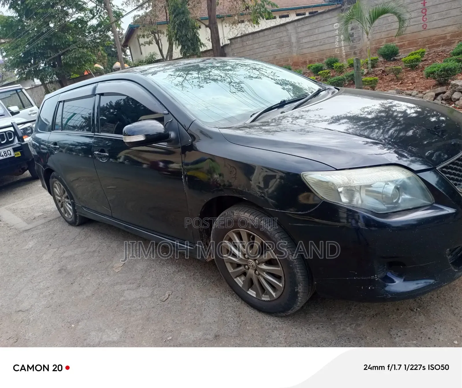 Toyota Corolla Fielder 2010 Black