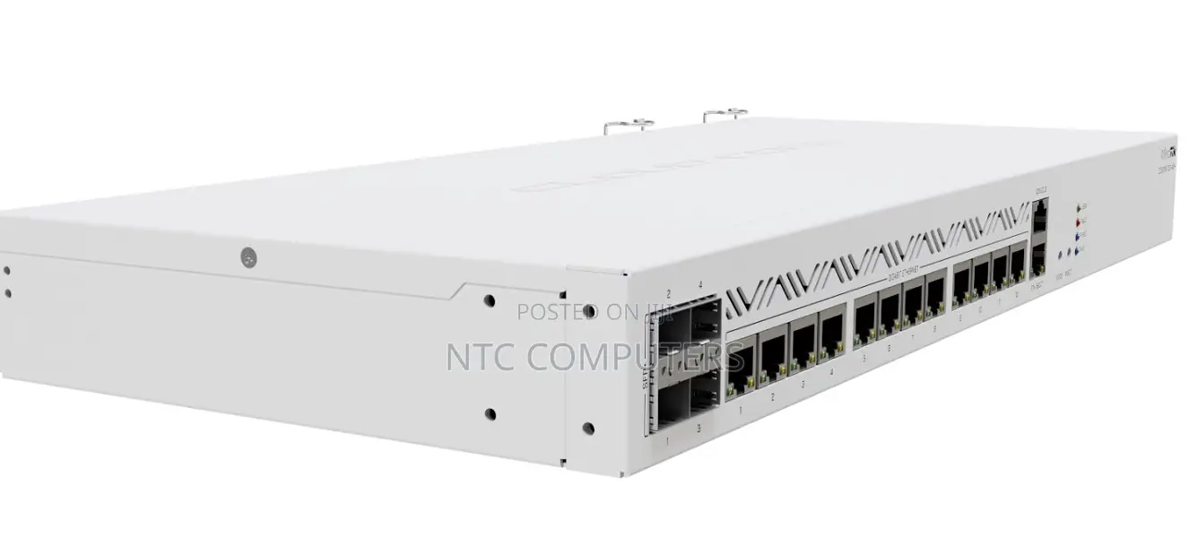 Mikrotik CCR2116-12G-4S+ Cloud Core Router With 4 10Gig SFP+ Ports