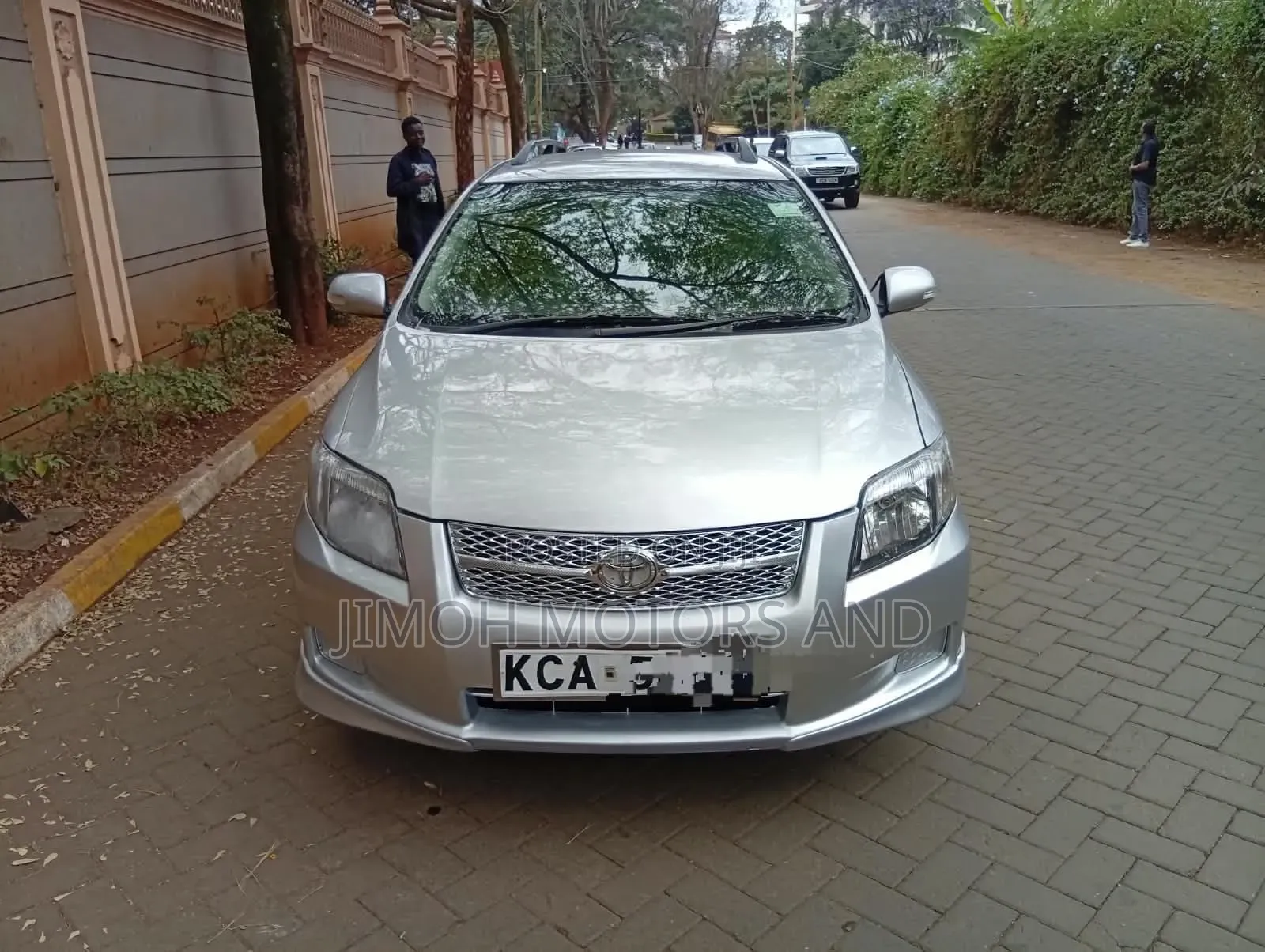 Toyota Corolla Fielder 2008 Silver
