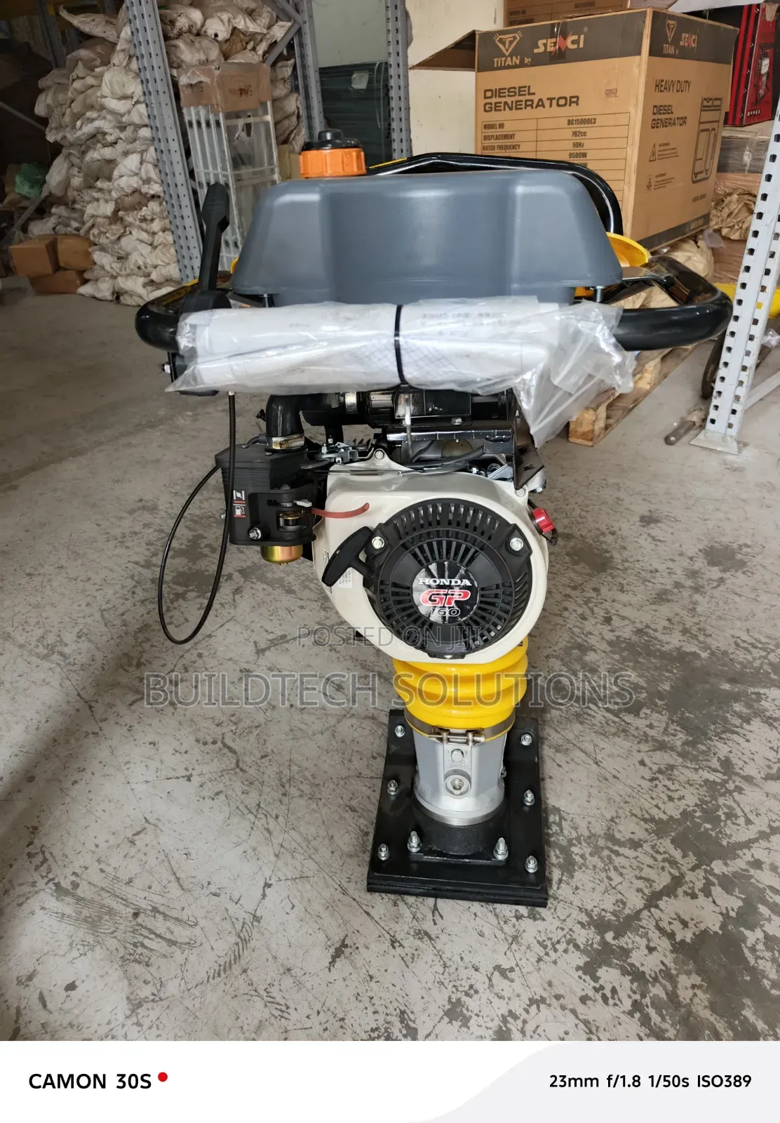 GP 160 Tamping Rammer.