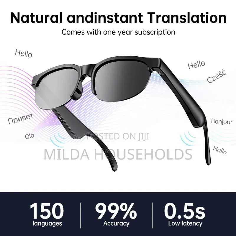 Bluetooth Wireless Smart Audio Sun Glasses S-01 Sunglasses