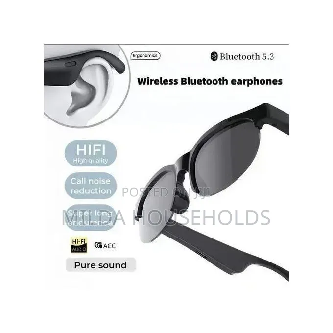 Bluetooth Wireless Smart Audio Sun Glasses S-01 Sunglasses