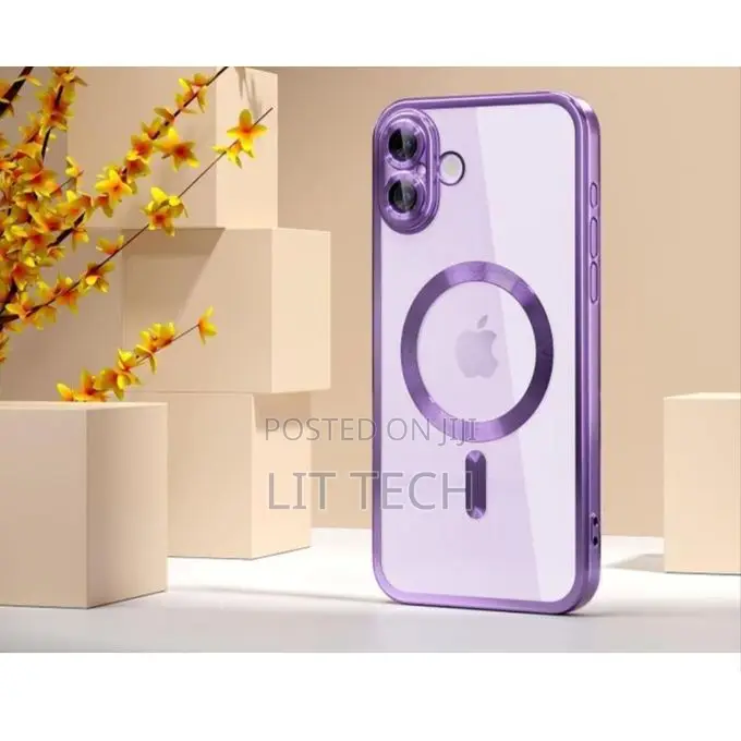 iPhone 17 Electroplated MagSafe Case -TPU, Camera Lens Plus Protector