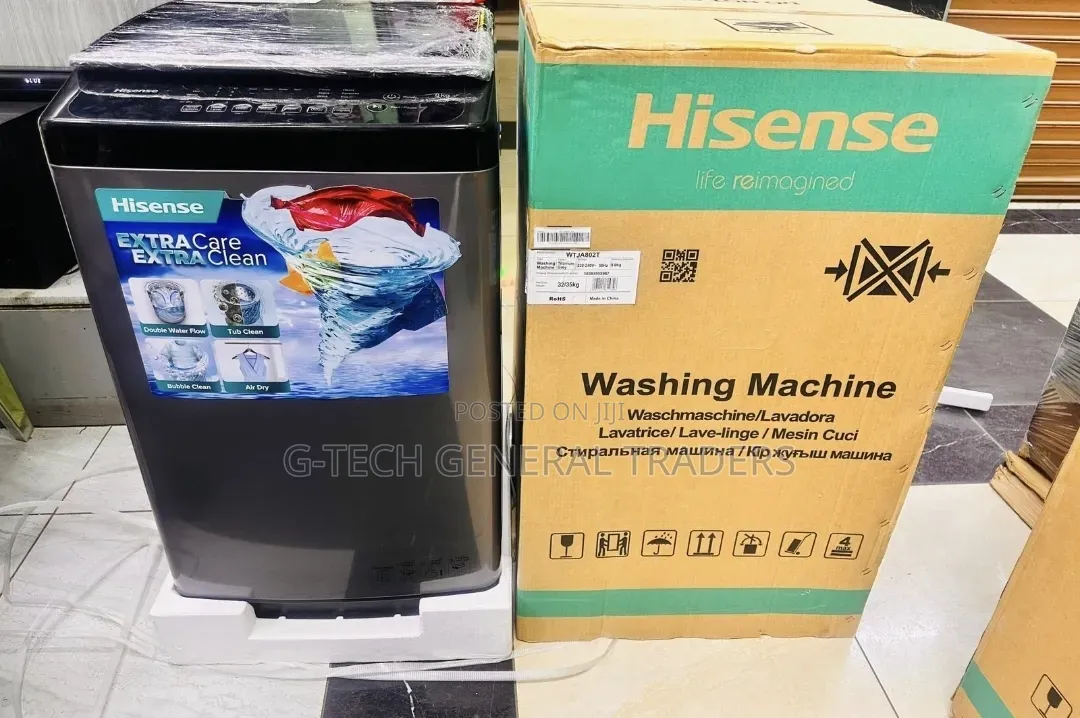 Hisense 9kg Top Load Fully Automatic Washing Machine