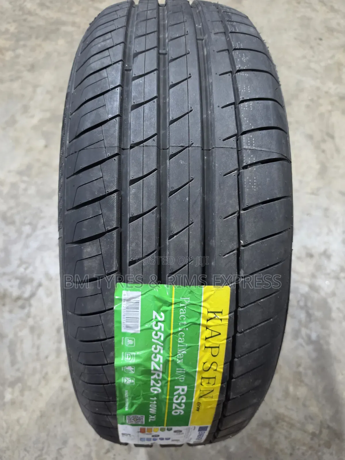 255 /55 R20 Kapsen.