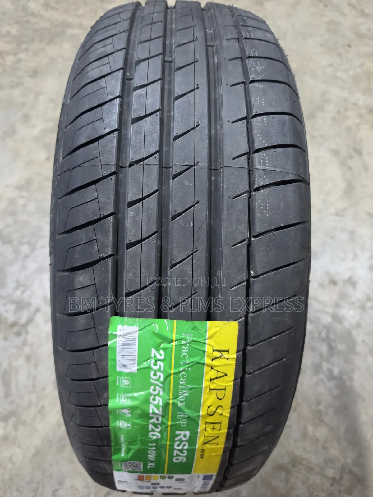 255 /55 R20 Kapsen.