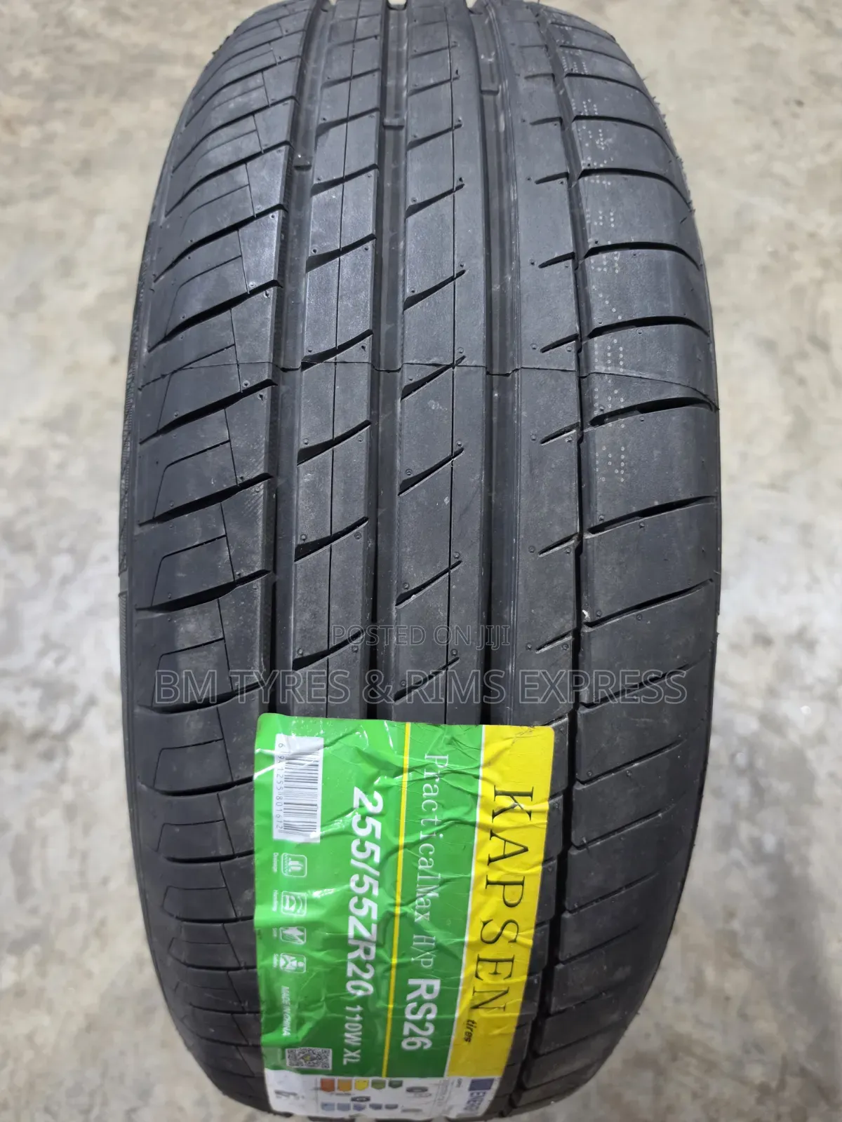 255 /55 R20 Kapsen.