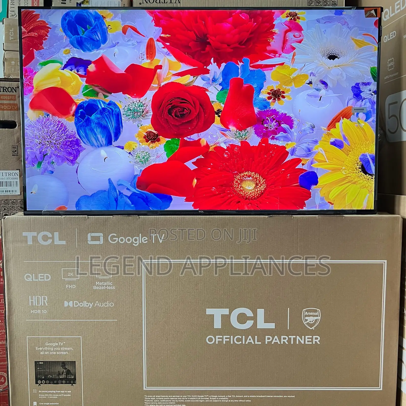 TCL S5K 50 Inch Smart QLED, Full HD Google TV