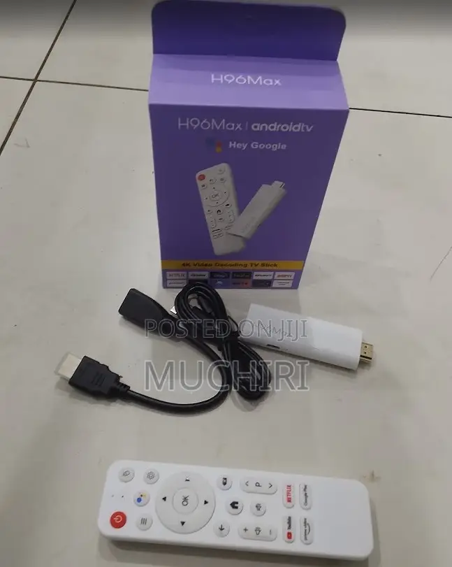 2gb/16gb Quad-Core Arm Cortex-A53 H96 Max Rk3518 TV Stick