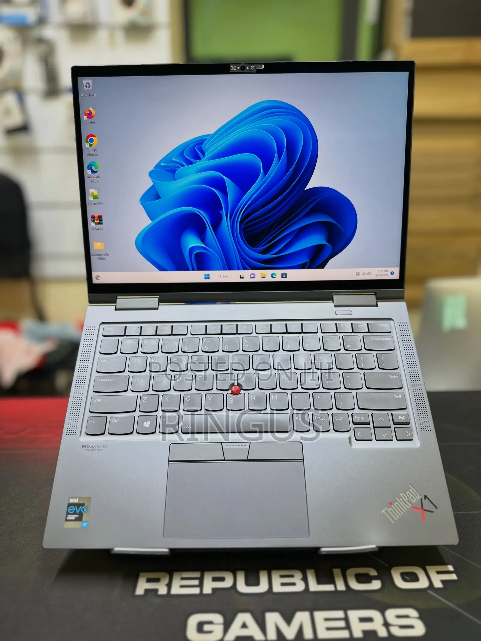 Laptop Lenovo ThinkPad X1 Yoga 16GB Intel Core i7 SSD 512GB