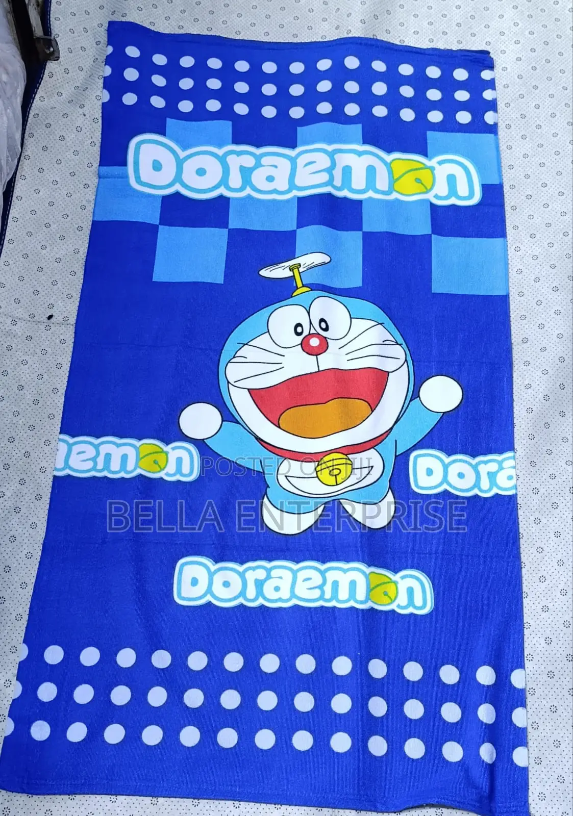 Absorbent Cartoon Themed Kids Towels Available Sizes 70 by 140 Cm