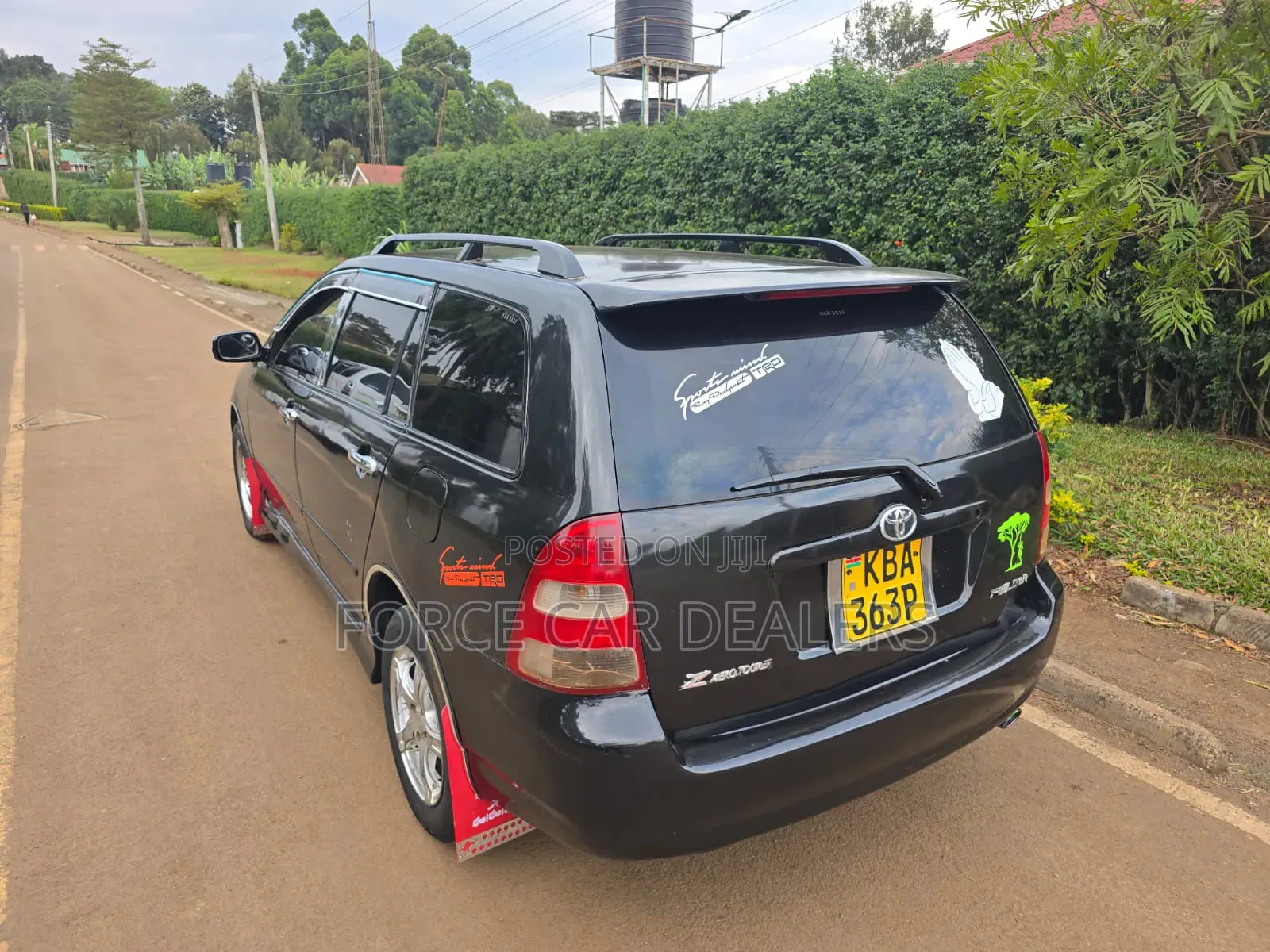 Toyota Corolla Fielder 2008 Black
