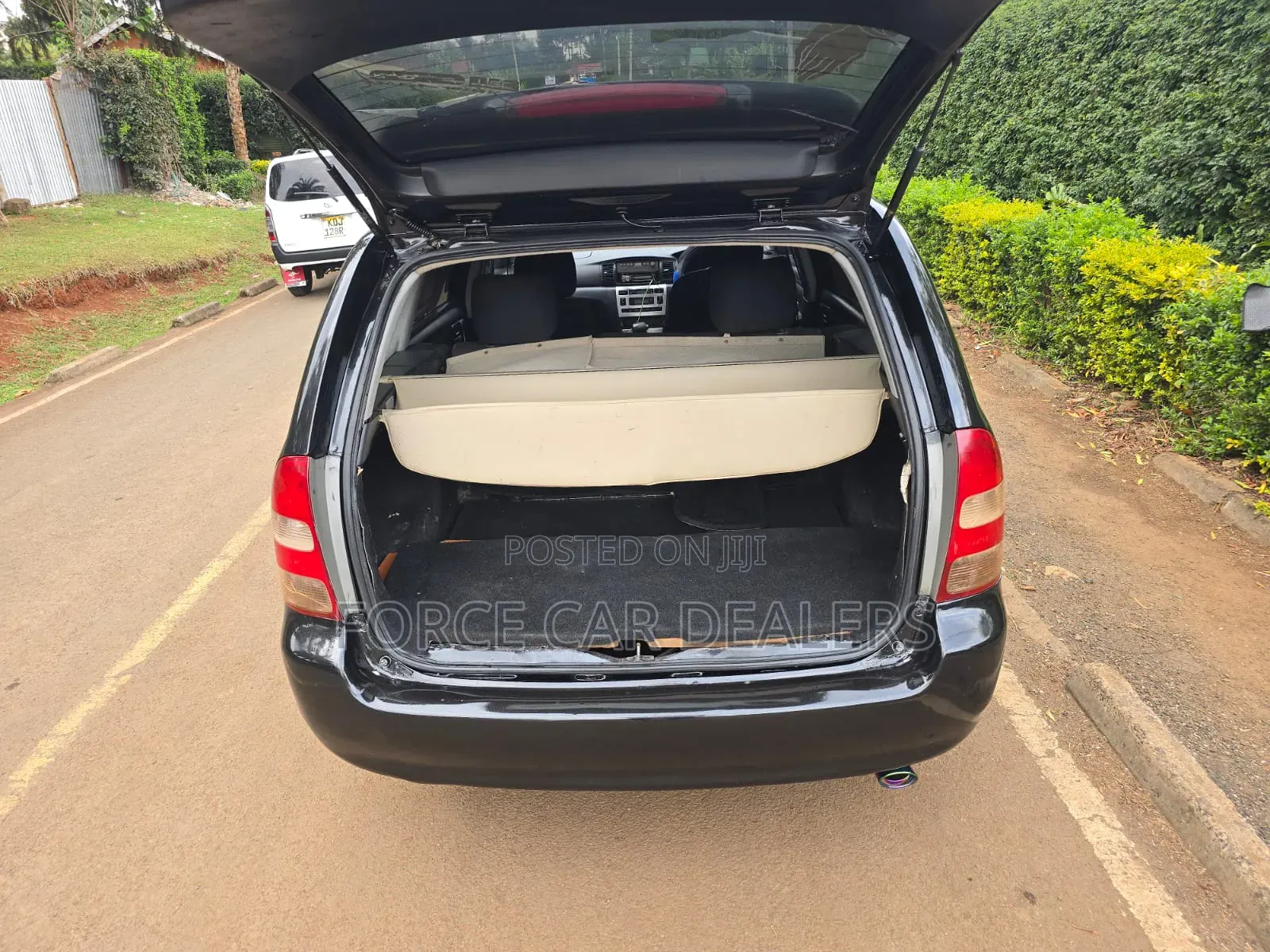 Toyota Corolla Fielder 2008 Black