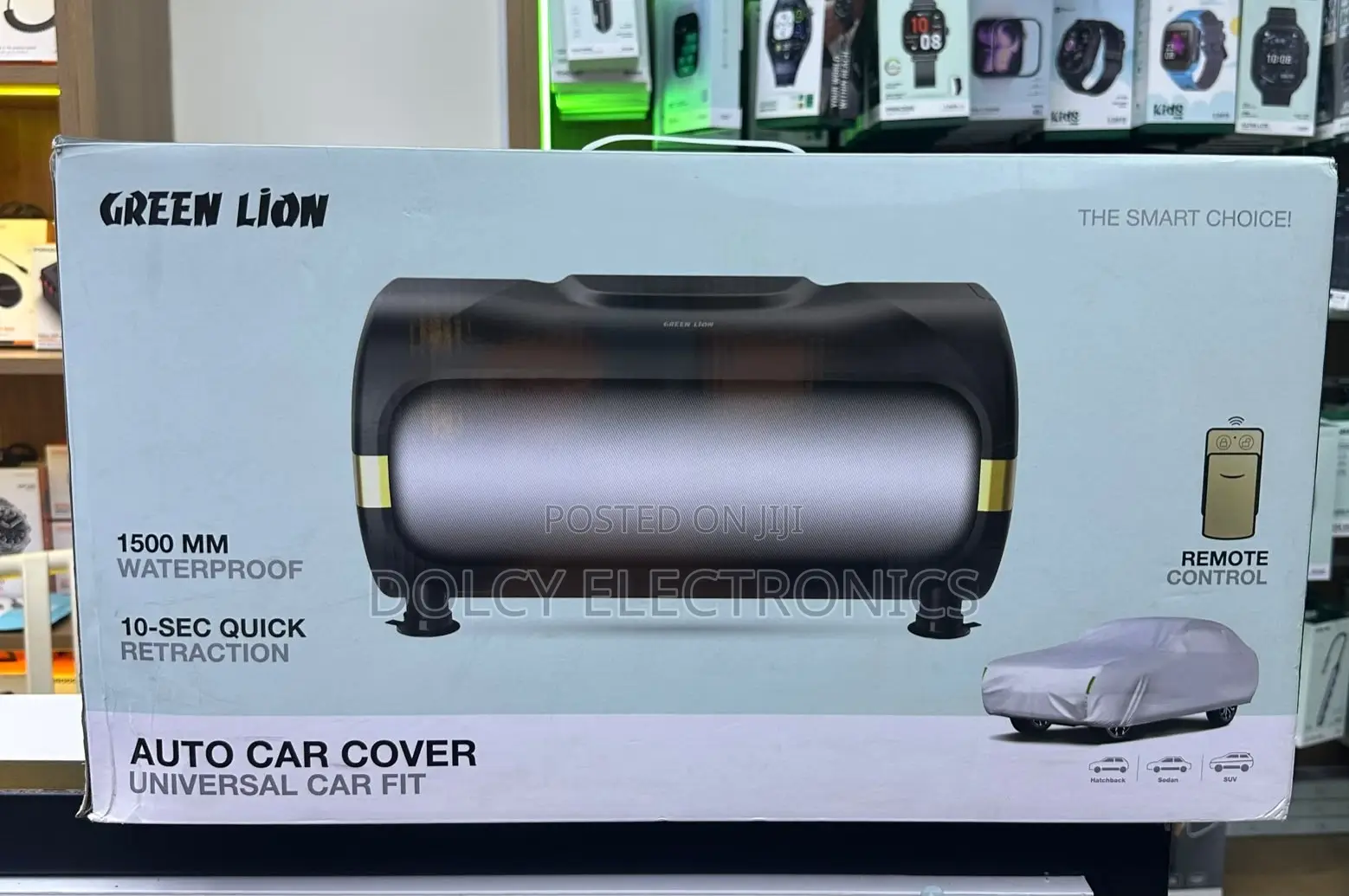 Green Lion Auto Car Cover-Universal Fit