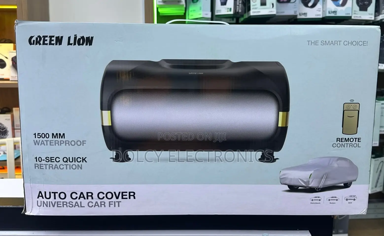 Green Lion Auto Car Cover-Universal Fit
