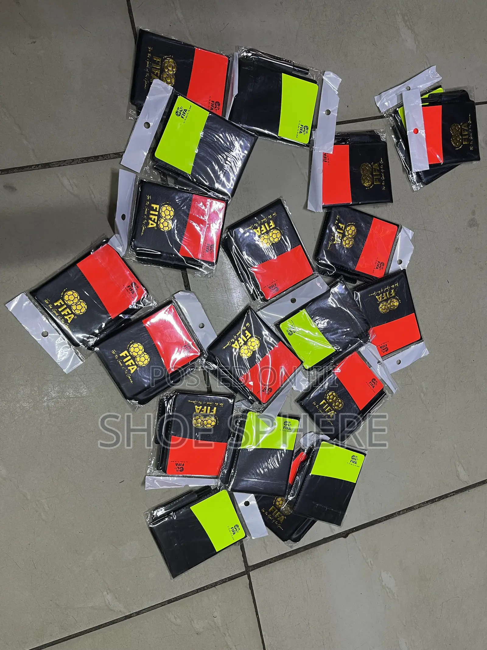 Referee Yellow/Red Card Set