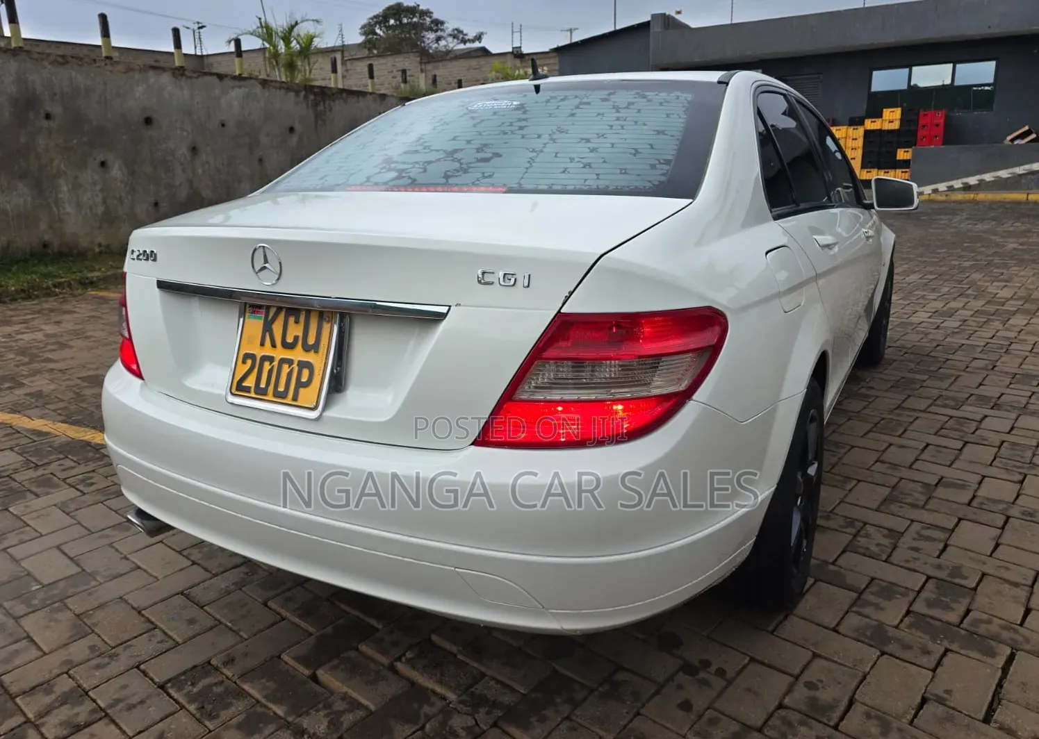 Mercedes-Benz C200 2012 White