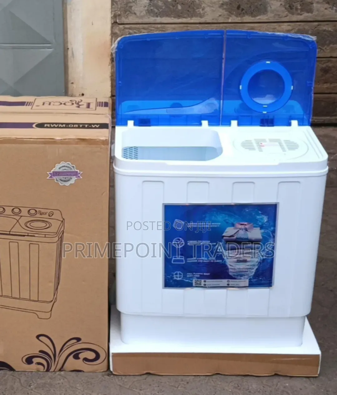 Roch 8KG Twin Tub Washing Machine – Powerful Convenient