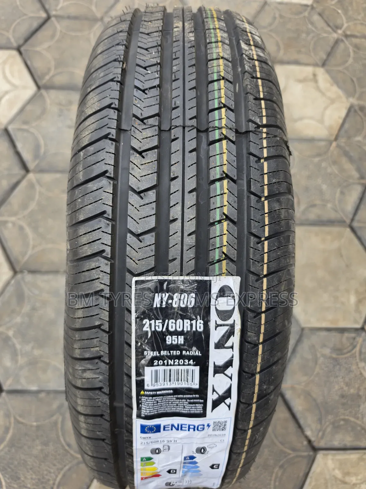 215 /60 R16 Onyx Tires.