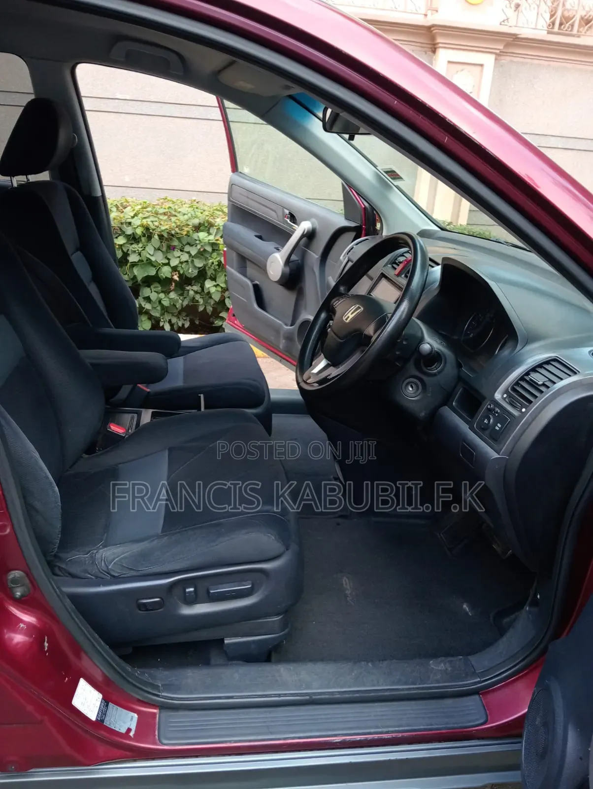 Honda CR-V EX 4WD Automatic 2007 Maroon