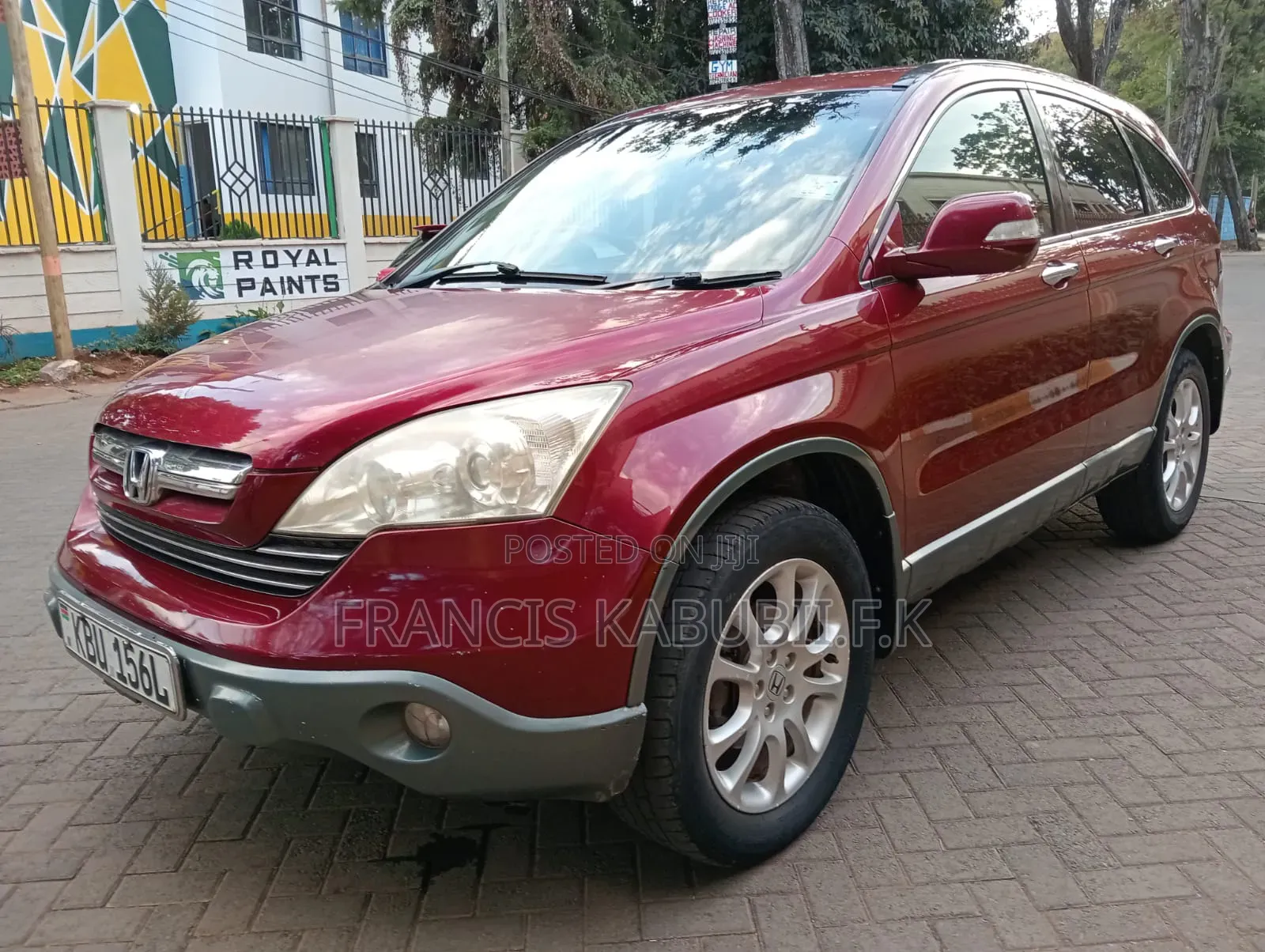 Honda CR-V EX 4WD Automatic 2007 Maroon