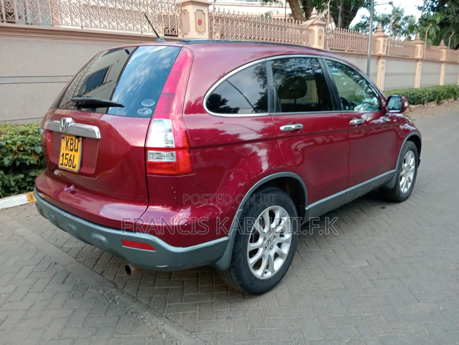 Honda CR-V EX 4WD Automatic 2007 Maroon