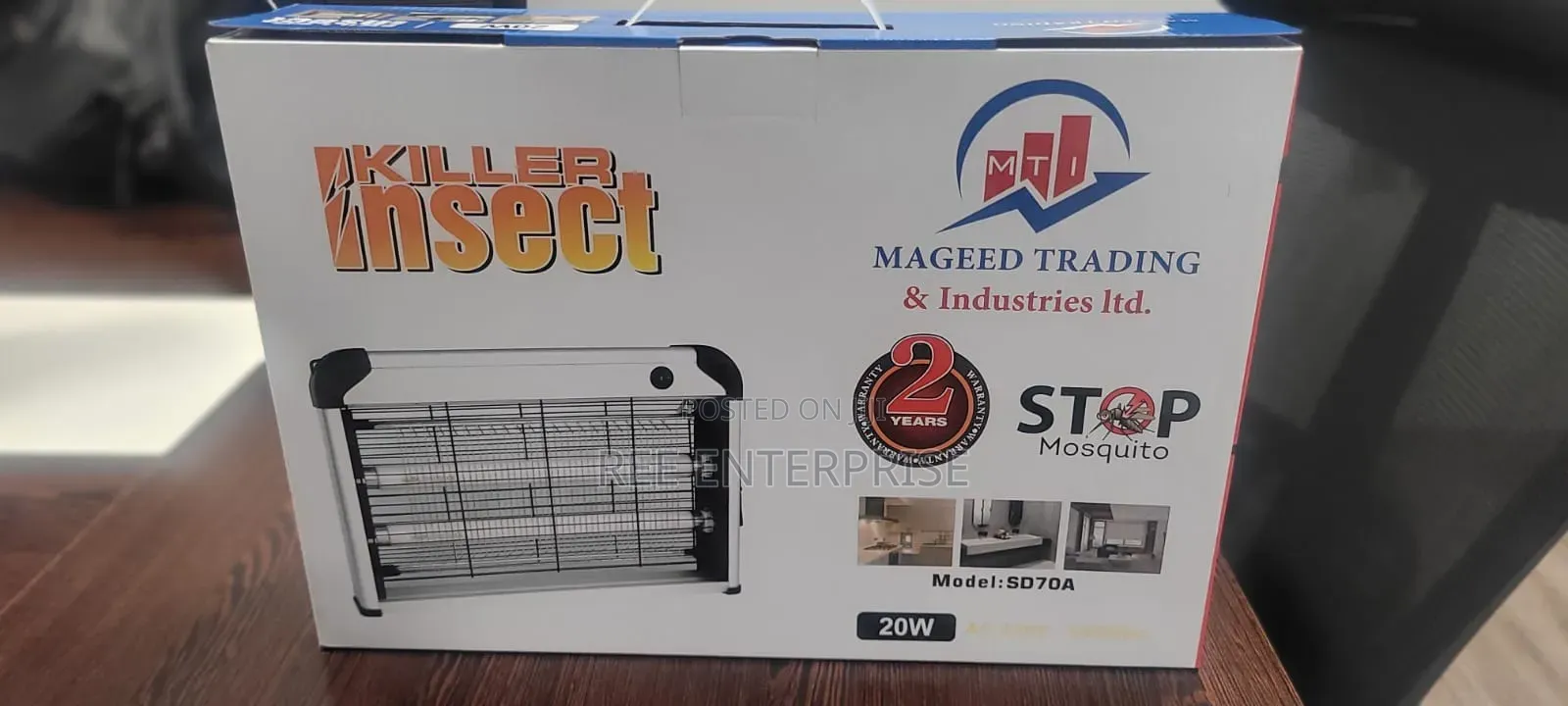 2×10 30watts Windsor Insect Killer Machine