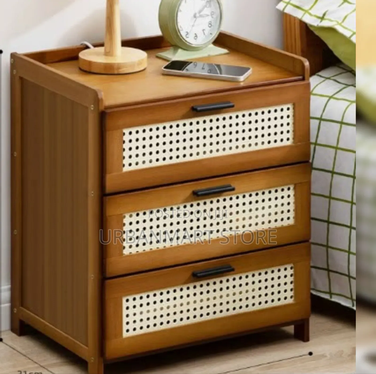 3 Drawer Bedside Cabinet