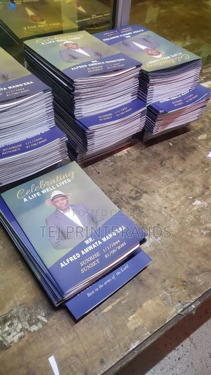 Funeral Program/ Eulogy