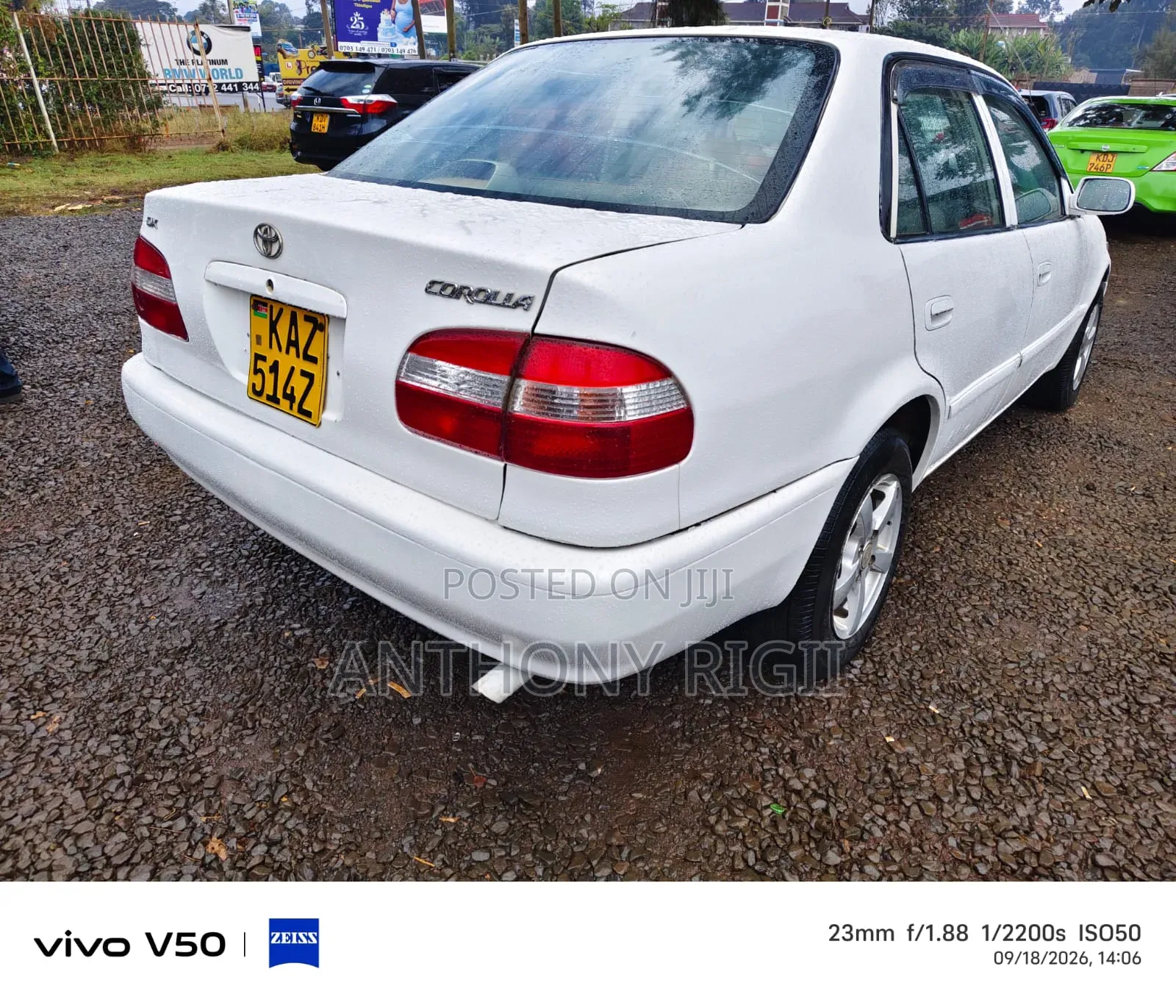 Toyota Corolla X 1.3 Automatic 2000 White