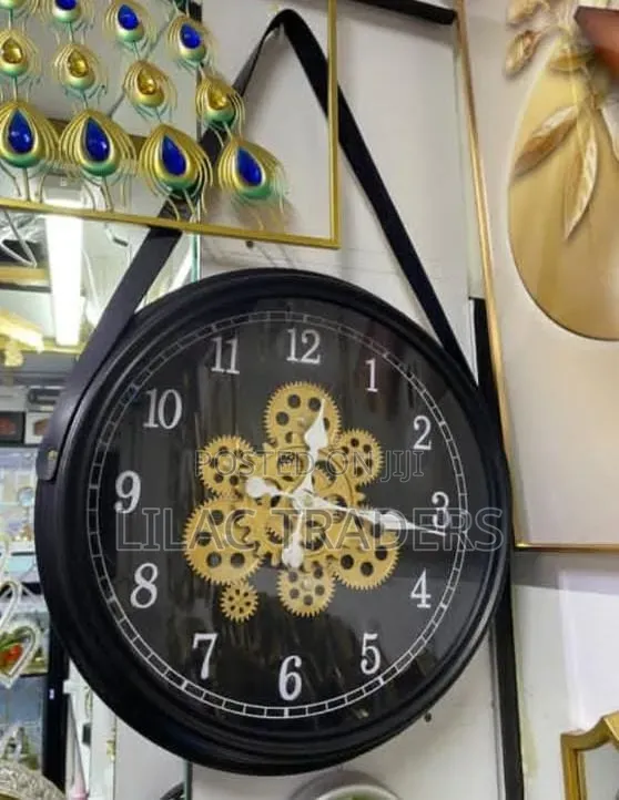 *Rotating Moving Gear Wall Clock* Alp