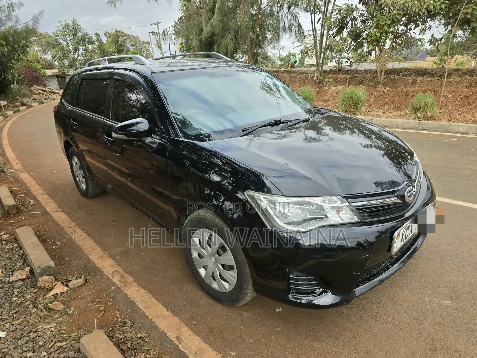 Toyota Corolla Fielder 2013 Black