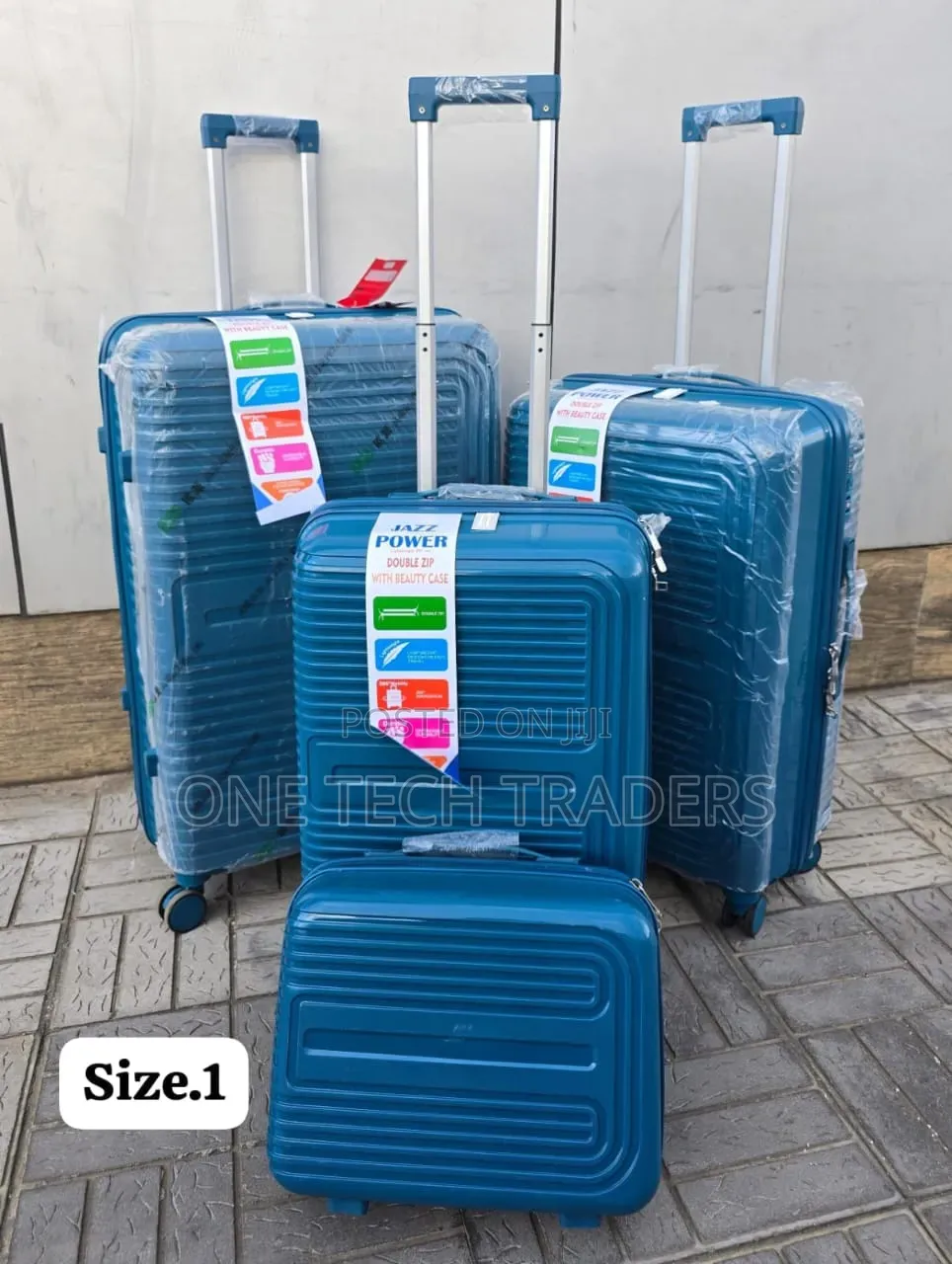 Size 1 4 in 1 Rubber Suitcase