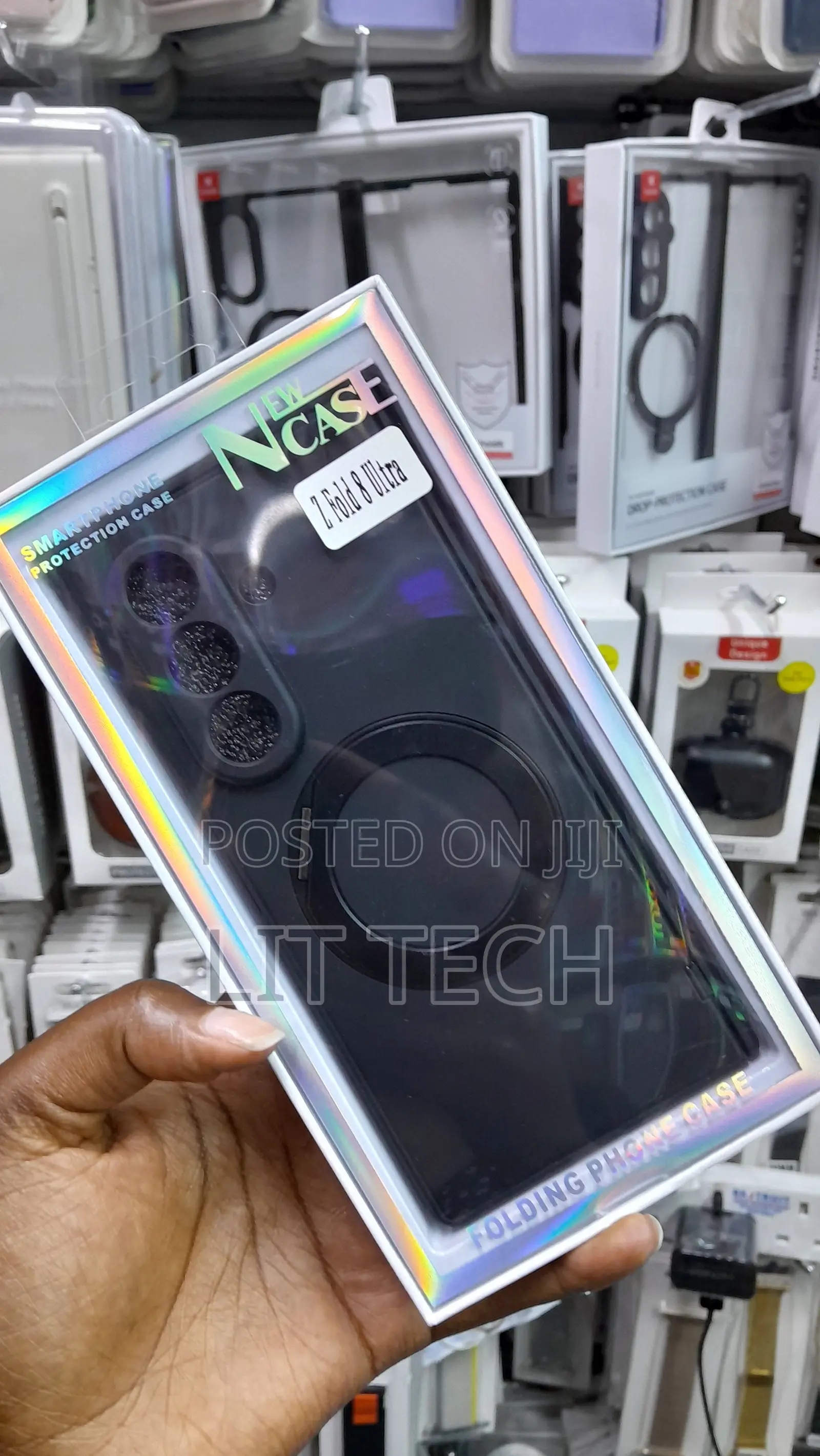 Magnetique Kickstand Case for Samsung Fold 8 ULTRA Case