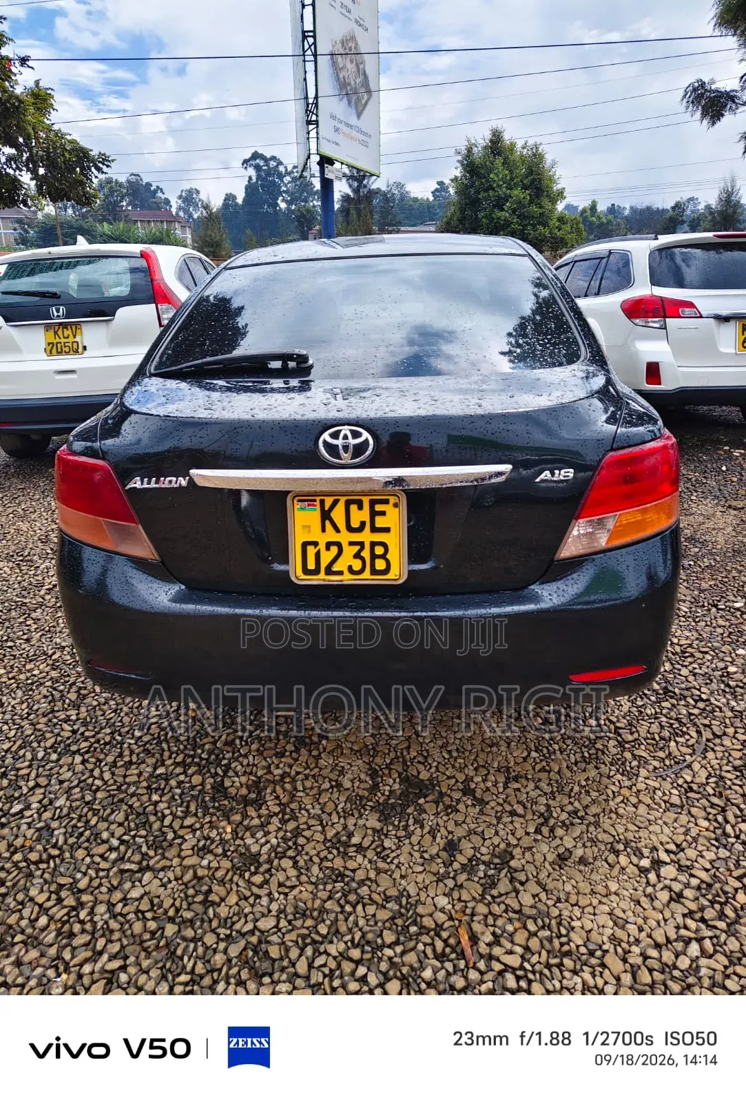 Toyota Allion 2010 Black