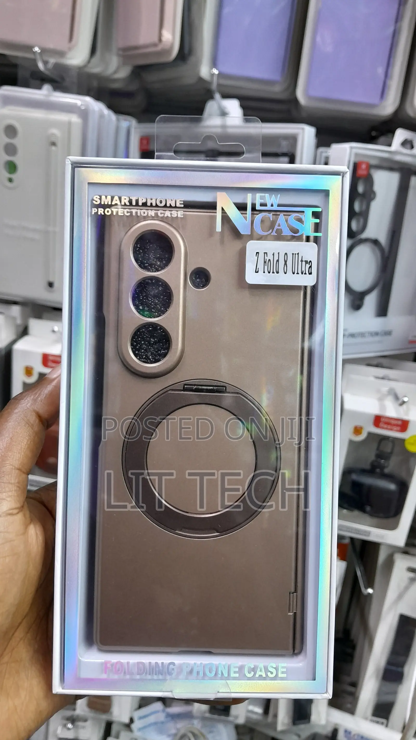 Samsung Galaxy Z Fold8 Ultra Case Rotating Ring Kickstand