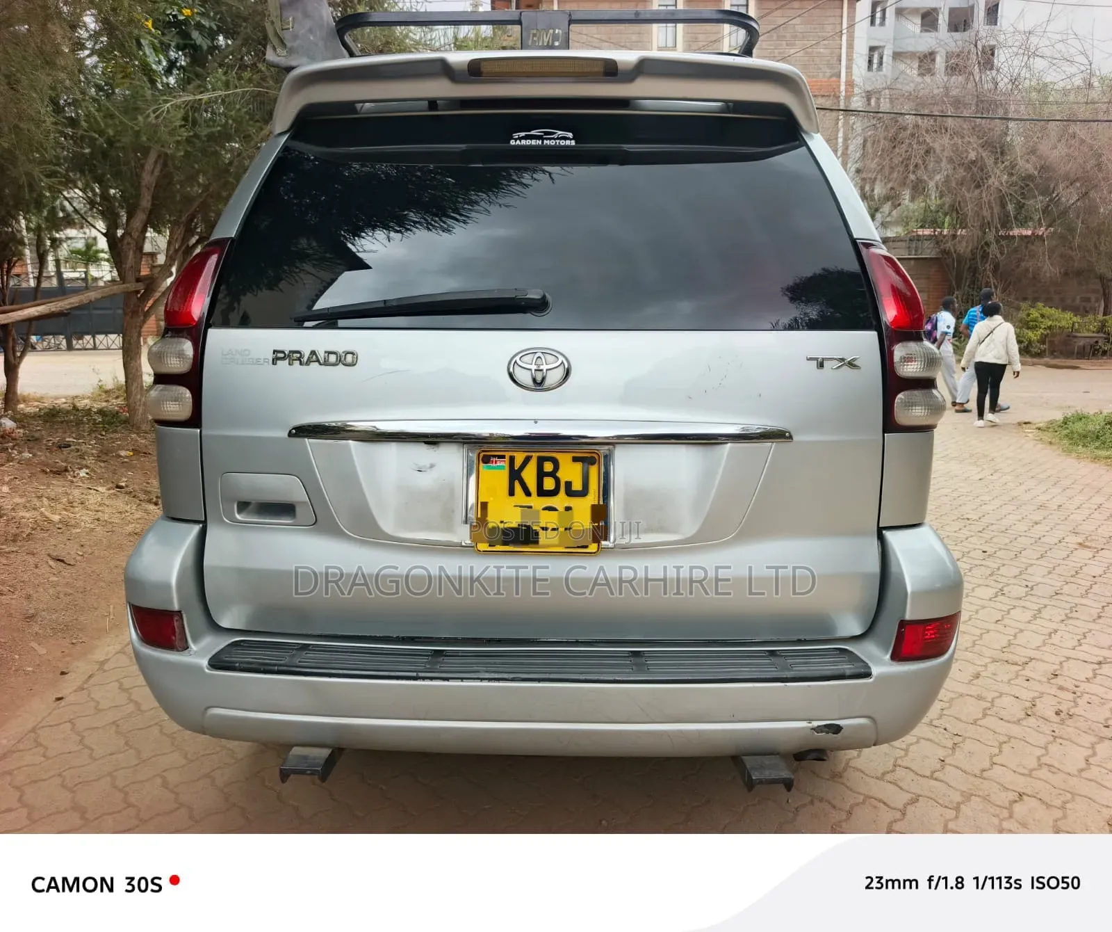 5 Seater Prado for Hire/Rent
