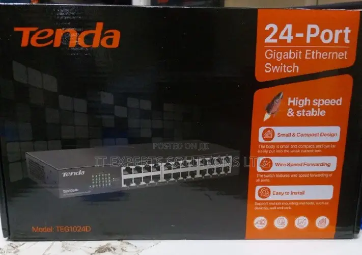 Tenda 24-Port Gigabit Desktop Switch