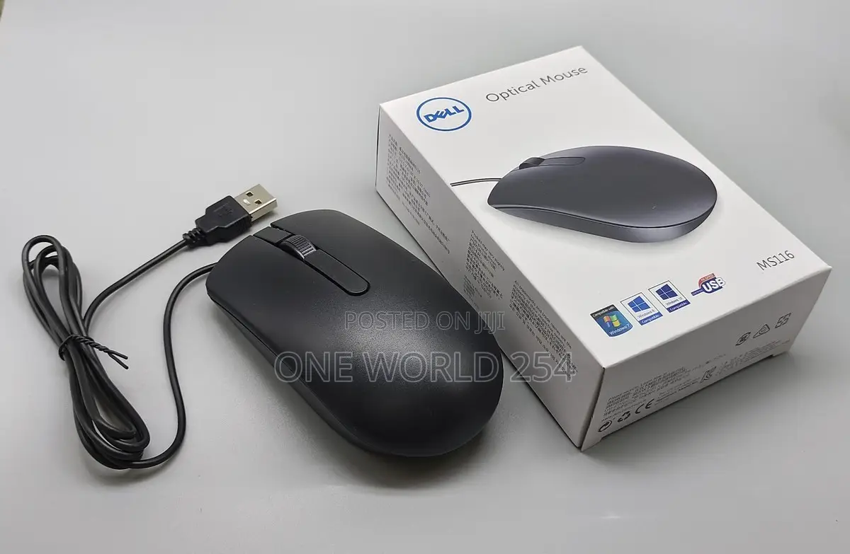 Dell USB Wired Mouse MS116