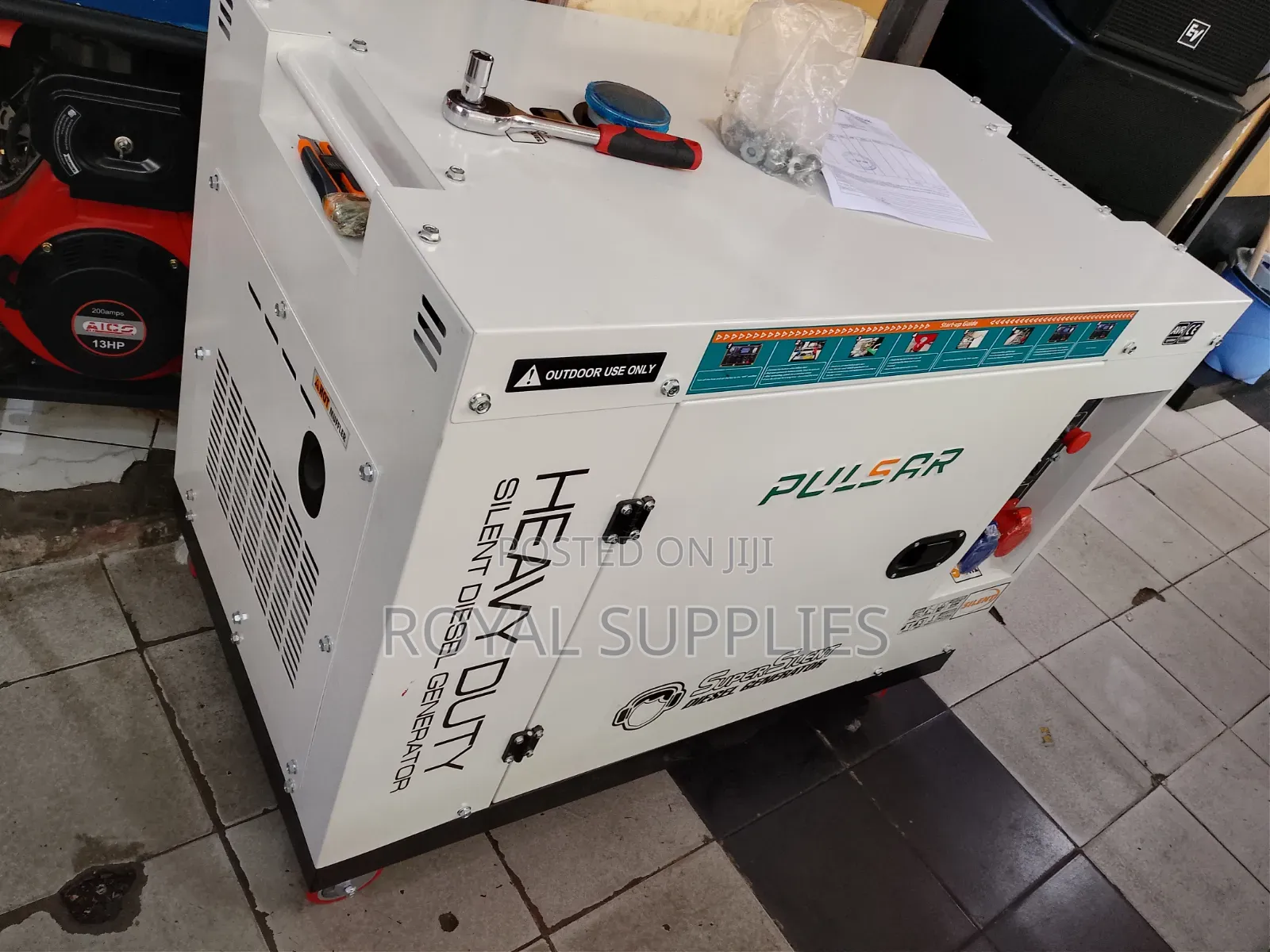 Pulsar 25kva Double Piston Diesel Generator 25kva