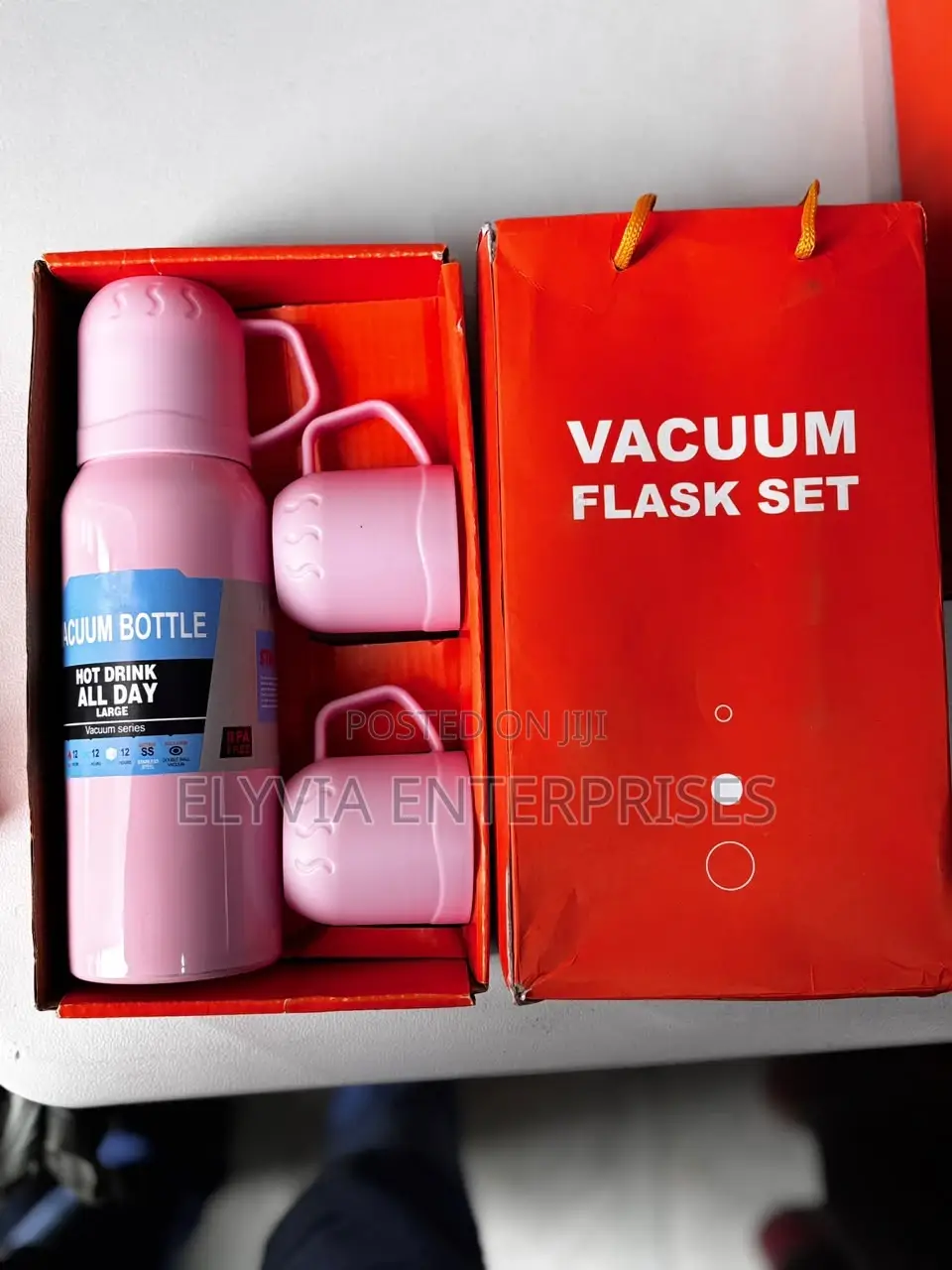 Vacuum Water Bottle Set