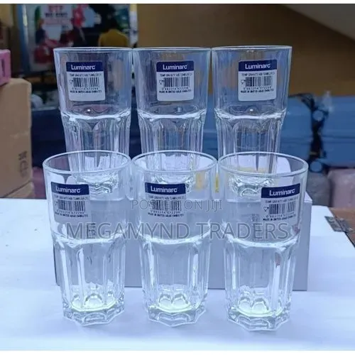 6pc Luminarc Glass 31cl / Luminarc Granity Glass 310ml