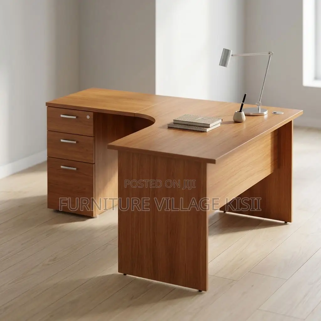 1.4m Curved Office Desk