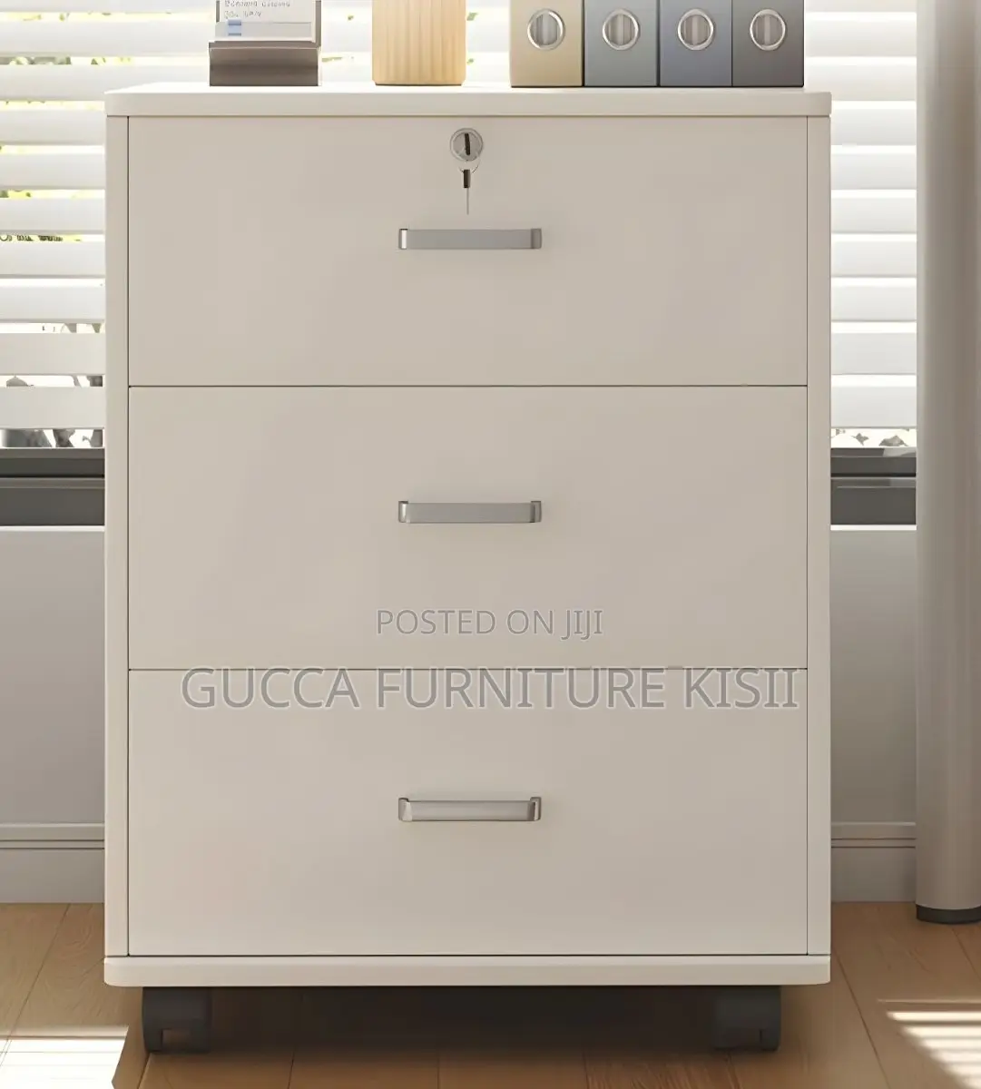 3 Drawer Under Desk Mobile Pedestal