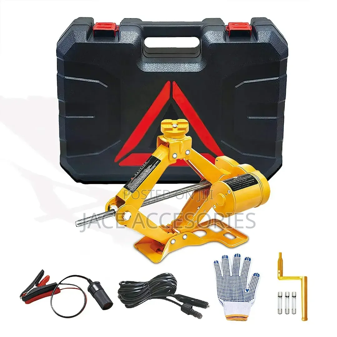 New Eletric Scissor Jack With Gloves