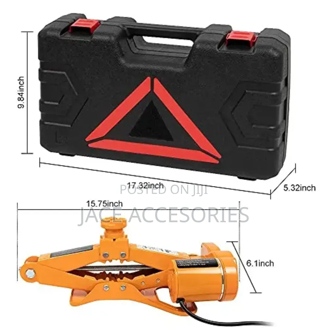 New Eletric Scissor Jack With Gloves